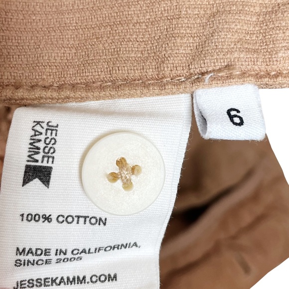 Jesse Kamm Tan Palomino Corduroy Sailor Pants - 6 - Picture 11 of 11